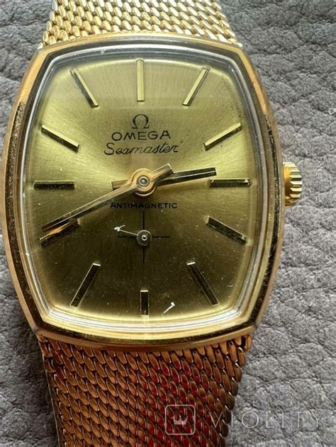 vintage omega seamaster 18k 0.750 12 gold antimagnetic